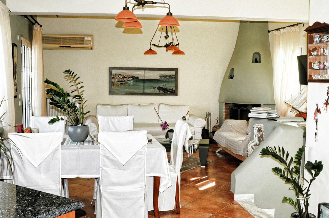 The Blue Horizon Villa Livadi  Bagian luar foto